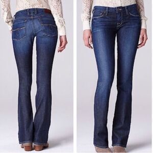 Lucky Brand Lola Bootcut dark wash denim jeans size 28